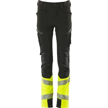 Chlapecké kalhoty MASCOT® Dětské kalhoty Černá/hi-vis žlutá Velikost: 116