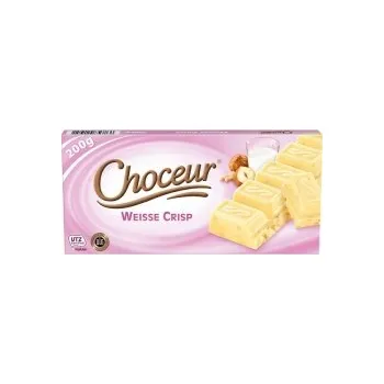 Čokoláda Choceur čokoláda - bílá s křupinkami 200 g
