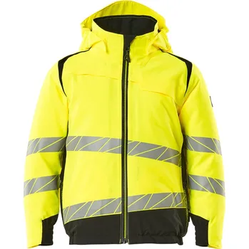 Chlapecká bunda MASCOT® Zimní bunda pro děti Hi-vis žlutá/černá Velikost: 116
