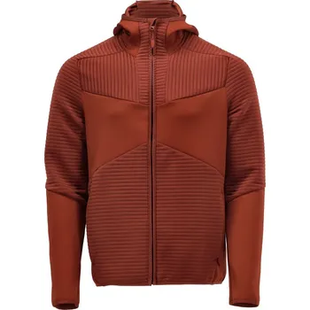 Pánská mikina MASCOT® Fleecová mikina s kapucí a zipem Podzimní červená Velikost: 4XL