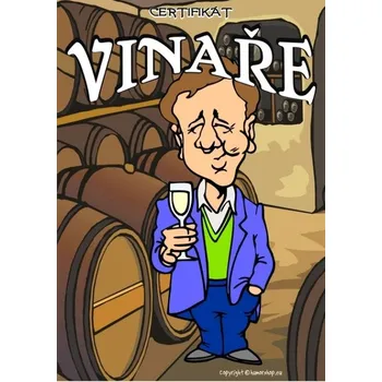 Žertovný předmět Certifikát vinaře (nastojato) 327769