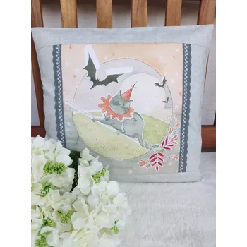 Povlak na dekorativní polštářek Povlak na polštář 40x40 - Podzimní halloweenské kočky I