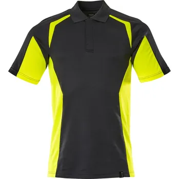 Pánské tričko MASCOT® Polokošile Černá/hi-vis žlutá Velikost: S