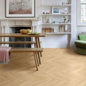 vinylová podlaha Vinylová podlaha lepená Moduleo Roots 55 EIR Herringbone - Laurel Oak 51282