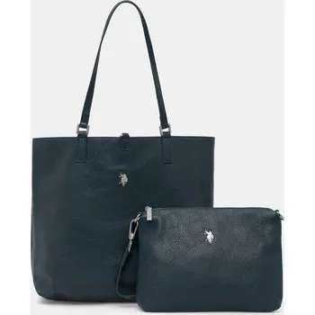 Kabelka Oboustranná kabelka U.S. Polo Assn. Rogersville tyrkysová barva, BIURR8506WVP 65X, vel. ONE SIZE