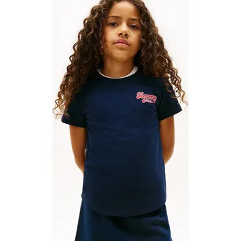 Pánské tričko Tričko Tommy Hilfiger KG0KG08805.104.122.9BYA námořnická modř 59X, vel. 104