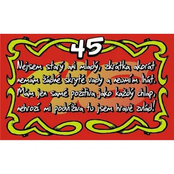 Žertovný předmět Průkaz 45 327923