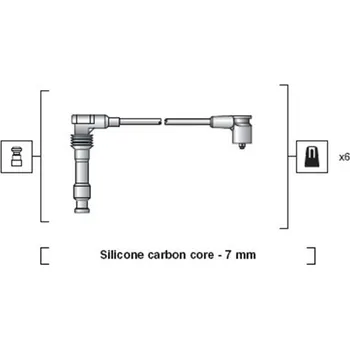 Zapalovací kabel Sada kabelů pro zapalování, 941318111050