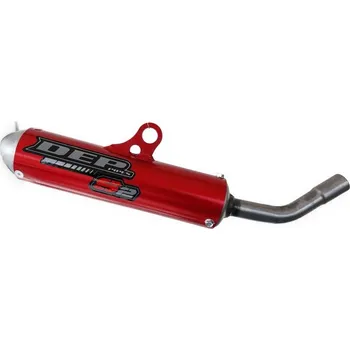 Výfuk pro motocykl Koncovka výfuku DEP Pipes červená KTM SX 65, Husqvarna TC 65, GASGAS MC 65
