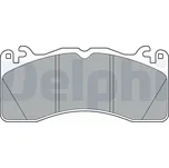 Sada brzdových destiček, kotoučová brzda, LP3377