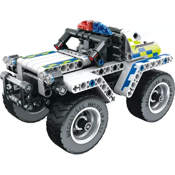 ostatní stavebnice Wiky kreativita Stavebnice Policejní auto 16 cm