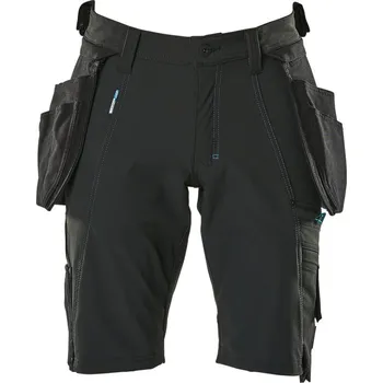 Pracovní oblečení MASCOT® Šortky s kapsami na zavěšení Černá Velikost: 64