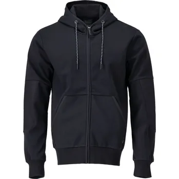 Pánská mikina MASCOT® Mikina s kapucí a větruvzdornou membránou Černá modrá Velikost: XS