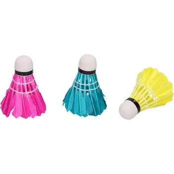 Barevné košíčky na badminton, 3 ks