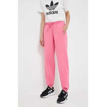 Tepláky adidas růžová barva, hladké IM0334 30X, vel. M