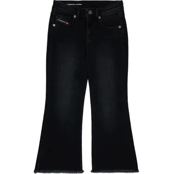 Pánské džíny Dětské rifle Diesel D-PRILLA-J TROUSERS J02508 černá 99X, vel. 172