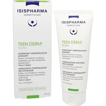 Pleťový krém ISISPharma TEEN DERM Hydra vyrovnávací zklidňující hydratační krém 100 ml