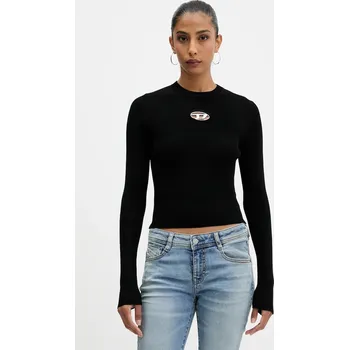 Dámský svetr Svetr Diesel M-VALARI KNITWEAR dámský, černá barva, A15328.0DLAX 99X, vel. XS