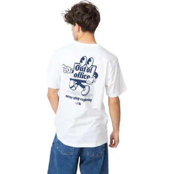 Tričko The North Face Cartoon Logo Relaxed White - XL