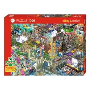 Dětské zboží London Quest Puzzle 1000 Teile (Heye)(Hra)