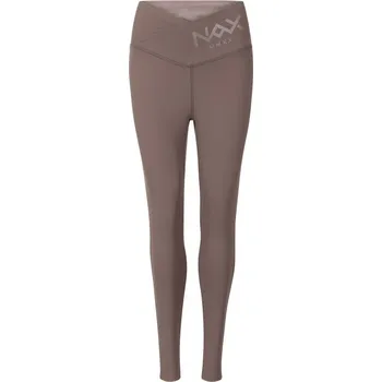 Dámské legíny kalhoty dámské dlouhé NAX NEROBA legíny rychleschnoucí zemité