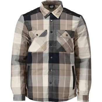 Pánská košile MASCOT® Košile s kožešinovou podšívkou Tmavě pískově béžová kostkovaná Velikost: M