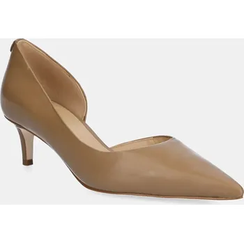 Dámská obuv Kožené lodičky MICHAEL Michael Kors Elyse 40F5EYMP1L.297 béžová 80X, EUR 38