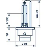 Žárovka, hlavní světlomet, 840423000