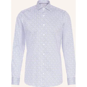 Pánská košile Olymp Pánská Košile Level Five Body Fit, modrá / bílá, 44