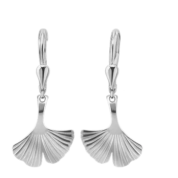 Náušnice Yoowey Náušnice stříbrné květina NA6145