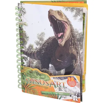 omalovánky Fóliové omalovánky dinosauři DinosArt