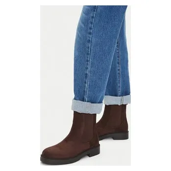 Pracovní obuv Kotníková obuv s elastickým prvkem JENNY CEO-HY69963-2 Hnědá 36