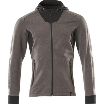 Pánská mikina MASCOT® Mikina s kapucí na zip Tmavě antracitová/černá Velikost: 2XL