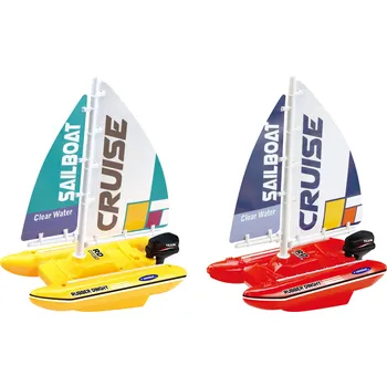 autíčko Loď katamarán na baterie