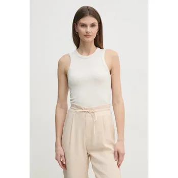 Top Calvin Klein Jeans J20J225315 béžová 01X, vel. M