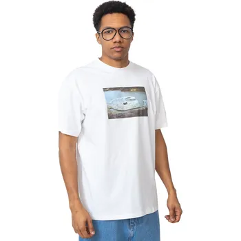 Pánské tričko Tričko Carhartt WIP Muddy Water White - M