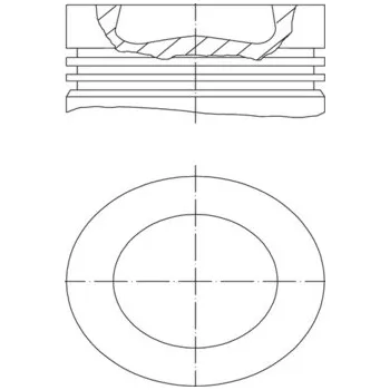 Píst motoru Píst, 028 PI 00155 002