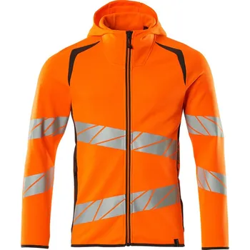 Pánská mikina MASCOT® Mikina s kapucí na zip Hi-vis oranžová/tmavě antracitová Velikost: L