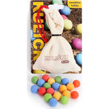 Desková hra EFKO Hra Kuličky nerozbitné plastové set 20ks mix barev v pytlíku