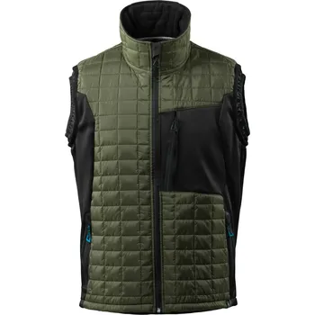 Dámská vesta MASCOT® Termo vesta Mechově zelená/černá Velikost: 2XL