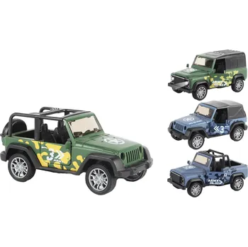 autíčko Wiky Vehicles Auto vojenské kovové 11 cm