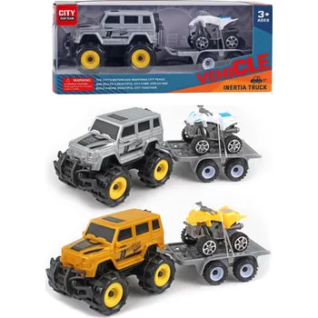 autíčko Wiky Vehicles Auto terénní se čtyřkolkou 25 cm