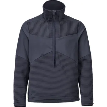 Pánská mikina MASCOT® Fleecová mikina s krátkým zipem a podšívkou Černá modrá Velikost: 4XL