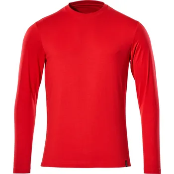Pánské tričko MASCOT® Triko s dlouhým rukávem Dopravní červená Velikost: 5XL