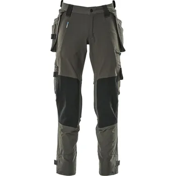 MASCOT® Kalhoty se závěsnými kapsami Tmavě antracitová Velikost: 68