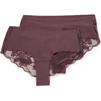 Dámské spodní prádlo 706296 - Tchibo - Brazilské kalhotky Magic Cut - pro ženy - vel. M 40/42 - barva: fialová