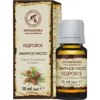 AROMATIKA: Éterický olej "Cypřiš" 10ml TML K2499