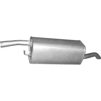 Výfukový systém Zadní tlumič Polmo 08.669 pro výfuk