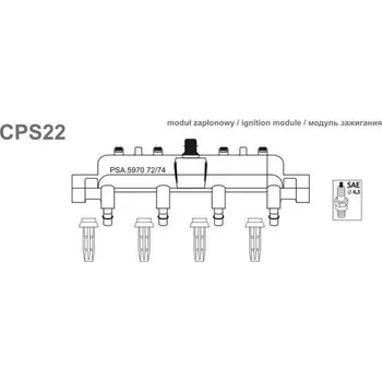 Zapalovací cívka Zapalovací cívka, CPS22