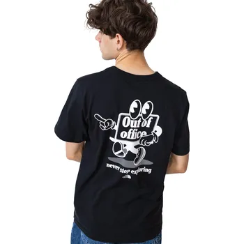 Tričko The North Face Cartoon Logo Relaxed Black - XL